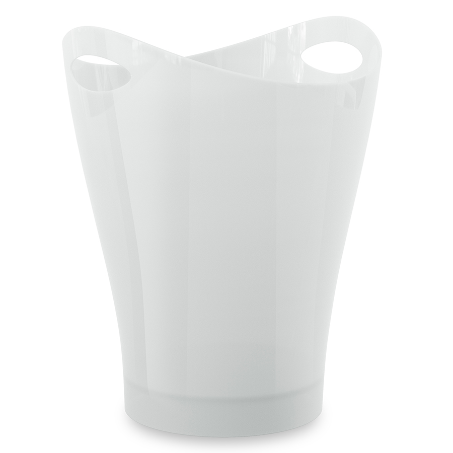 Корзина для мусора Garbino white 9, 33 см, 28 см, 9 л, Пластик, Umbra, Канада