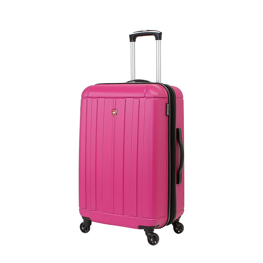 Чемодан SwissGear Uster Pink, 62 л., 26x41 см, 58 см, 62 л, Пластик, Wenger