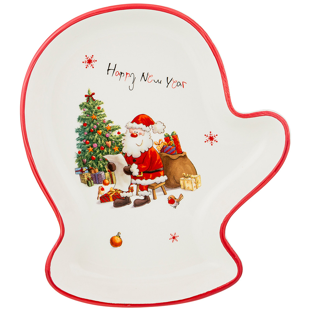   Happy Santa Mitten, 2018 ,  , Agness, , Merry Christmas
