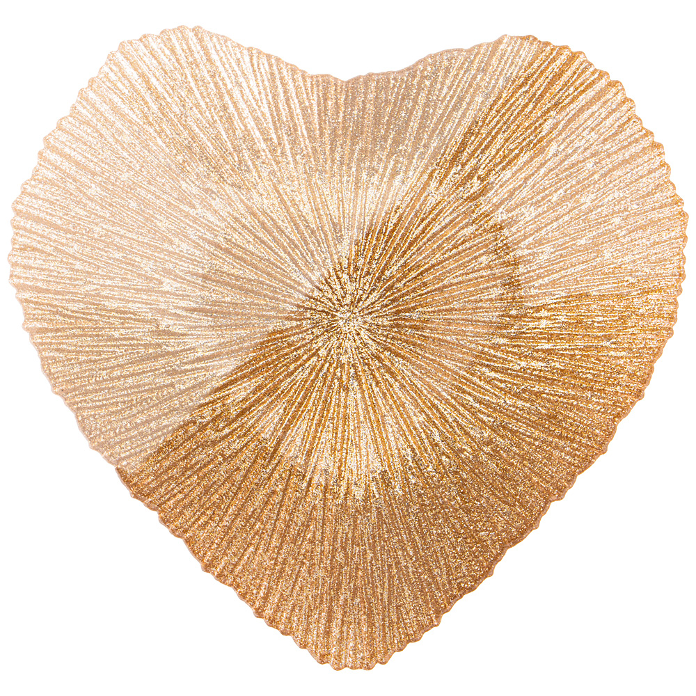   Glamor glass Heartshine gold, 23 , , 