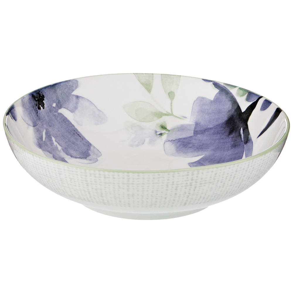 Тарелка для супа Aquarelle blue, 20 см, Фарфор, Bronco, Китай Тарелка для супа Aquarelle blue, 20 см, Фарфор, Bronco, Китай