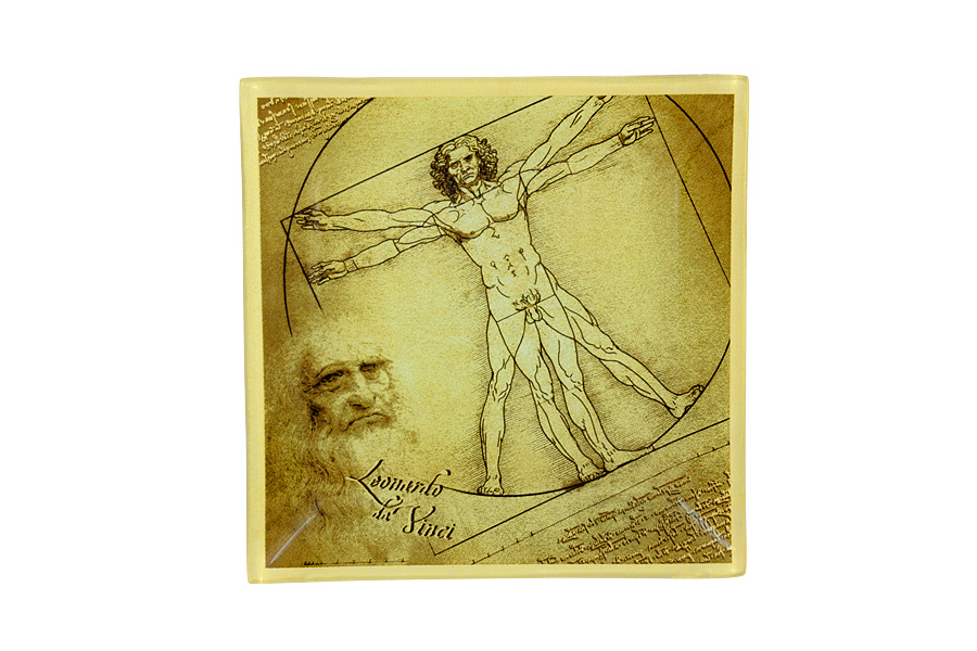  Homo vitruvianus, 13x13 , , Carmani, 