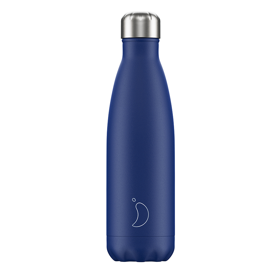  matte Blue 500 ., 500 , 7 , 27 , . , , Chilly's Bottles, 