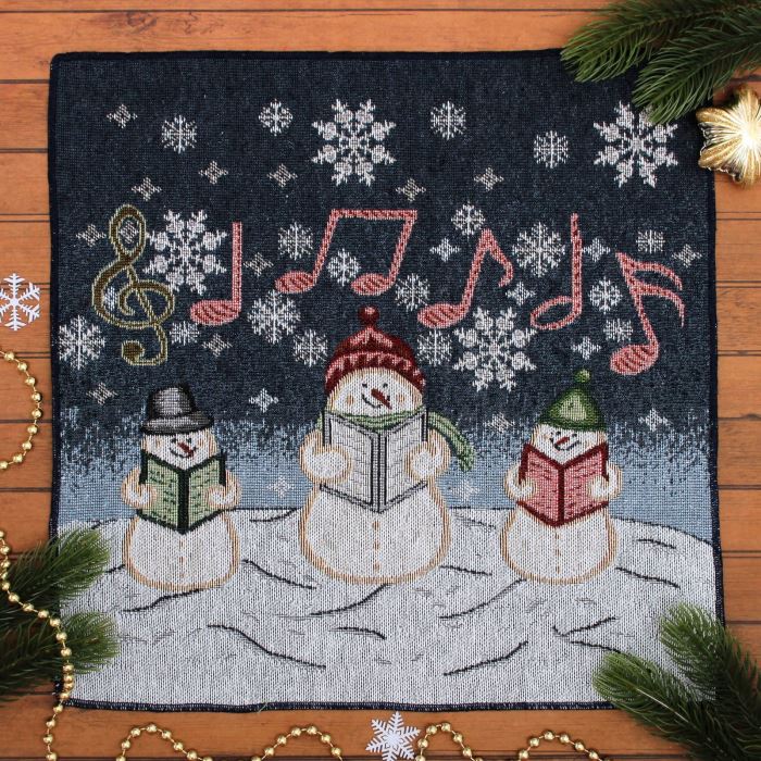    Merry snowmen, 40x40 , /-70%, -30%, Deco, 