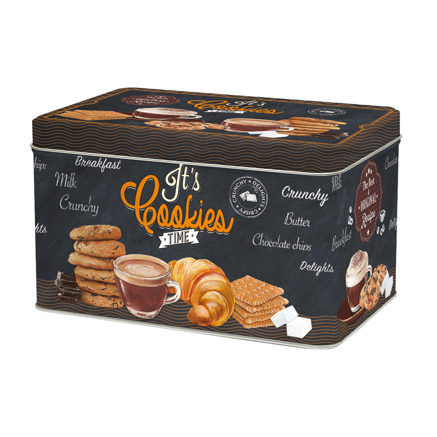 Банка для печенья Cookies time, 22х14 см, 13 см, Металл, Easy Life (R2S)