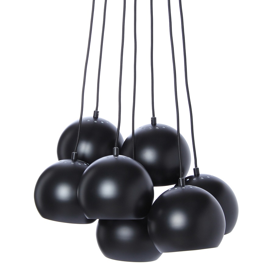   7  Ball Black Matte, 18 , 120 , , Frandsen, 