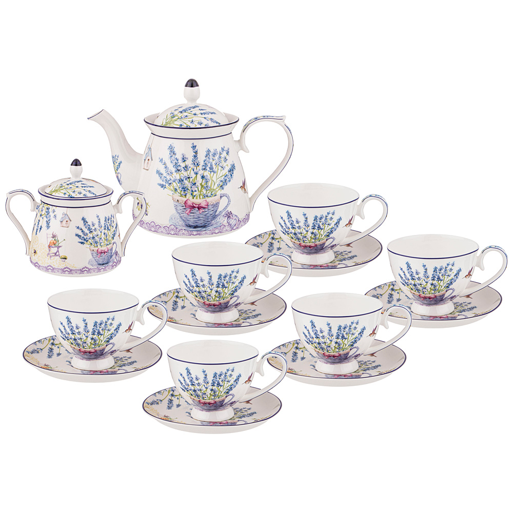   Provence porcelain Lavender, 14 ., 1 , 15 , 6 , , Lefard, 