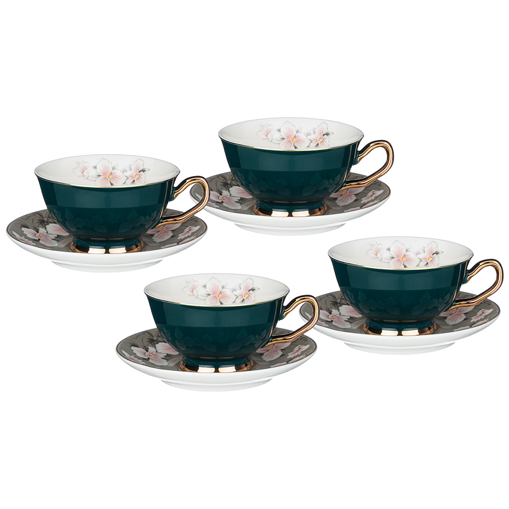   Tea ceremony Flowers green  4 , 8 ., 220 , 12 , 4 , , Lefard, 