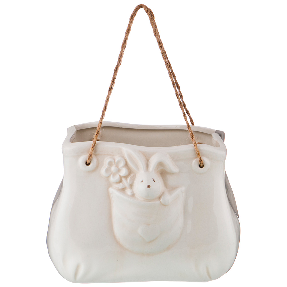  Rabbit Pocket Bag beige 1815, 1815 , 14 ,  , Lefard, 