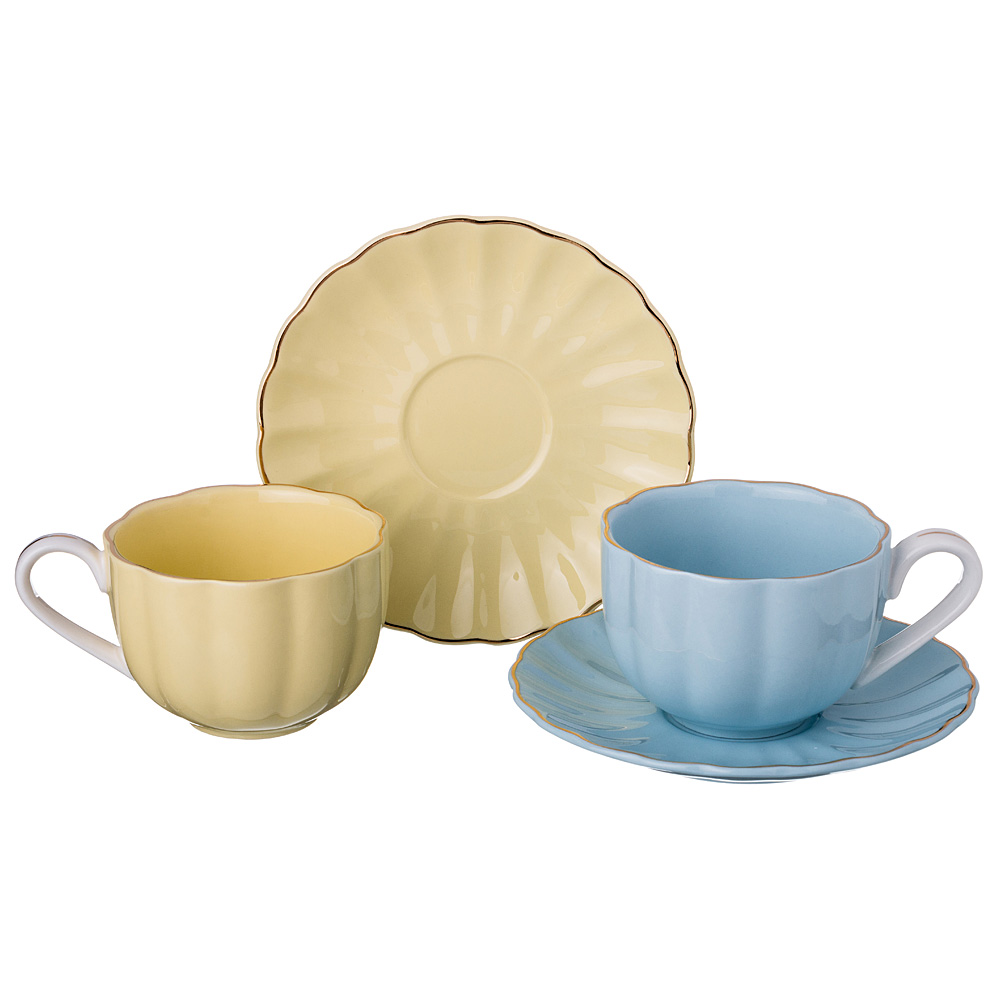    Bocca yellow porcelain, 2 ., 135 , , Lefard, 