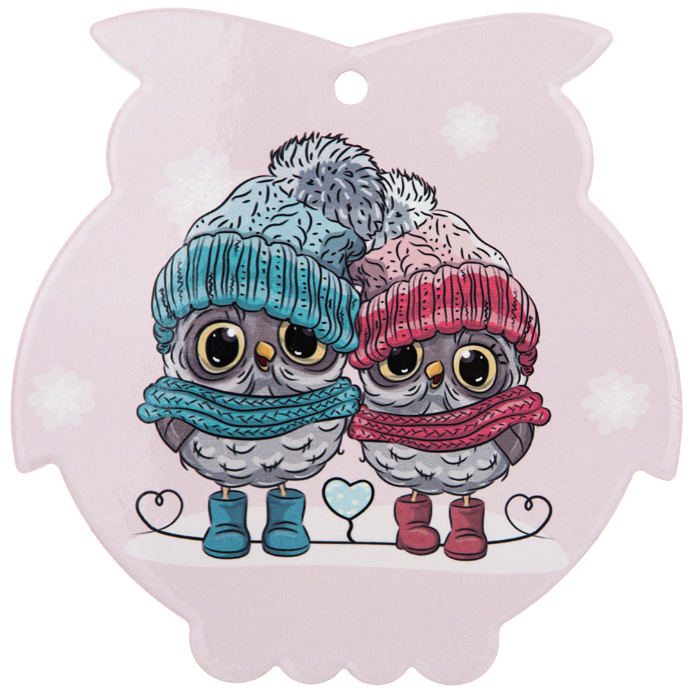    Lovely Owls Pink 16, 16 , , Lefard, 