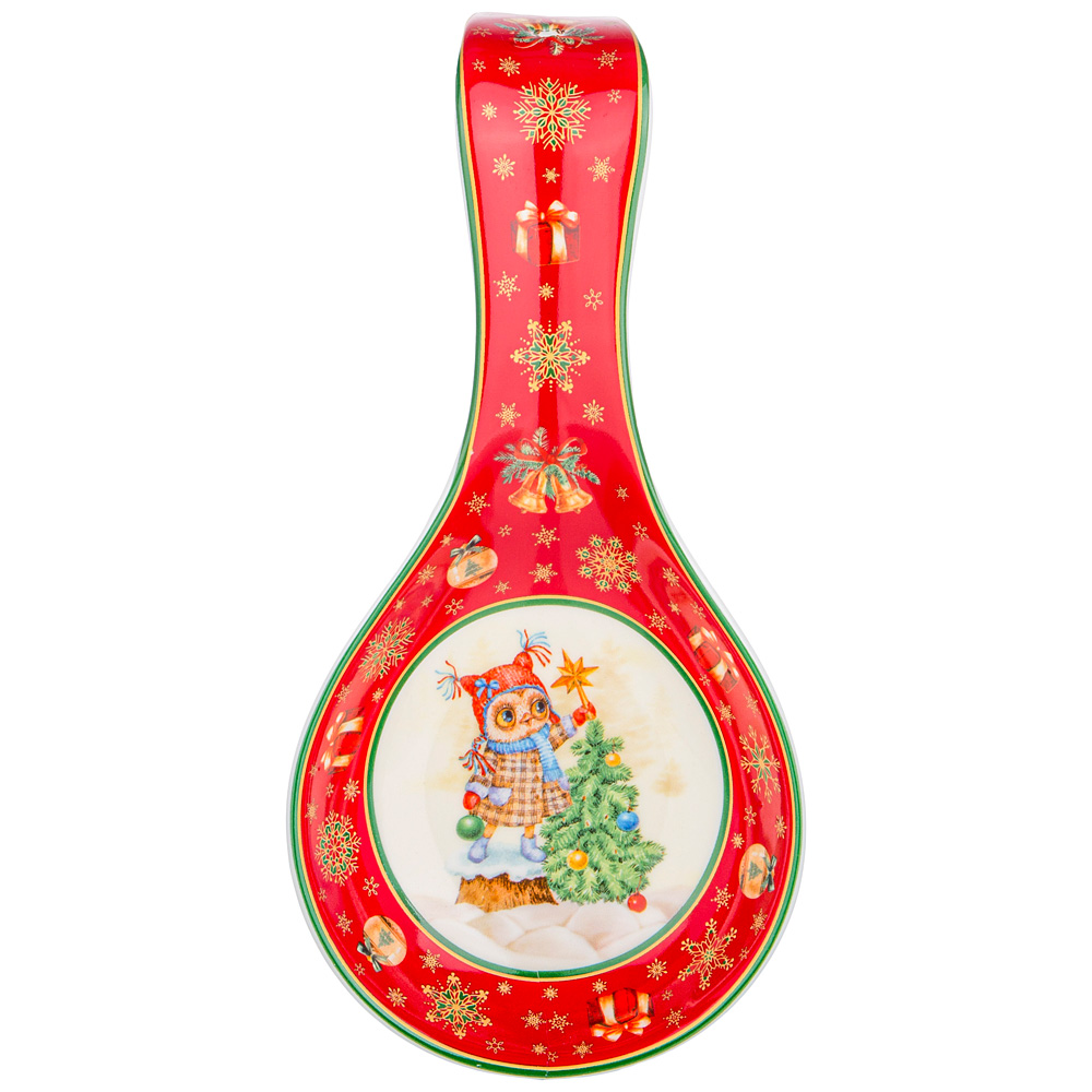    Happy New Year Owl Red, 3 , 22 , , Lefard, , Merry Christmas