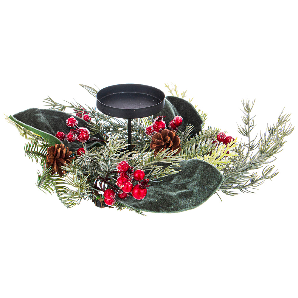  Wreath New Year's branch 24, 24 , 11 , , Lefard, 