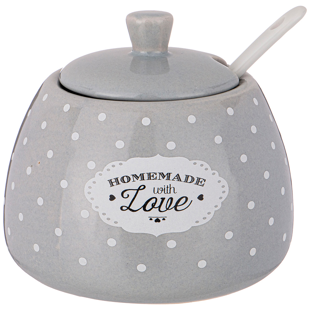    Lovely Provence dots gray, 10 , 10 , 310 , , Lefard, 