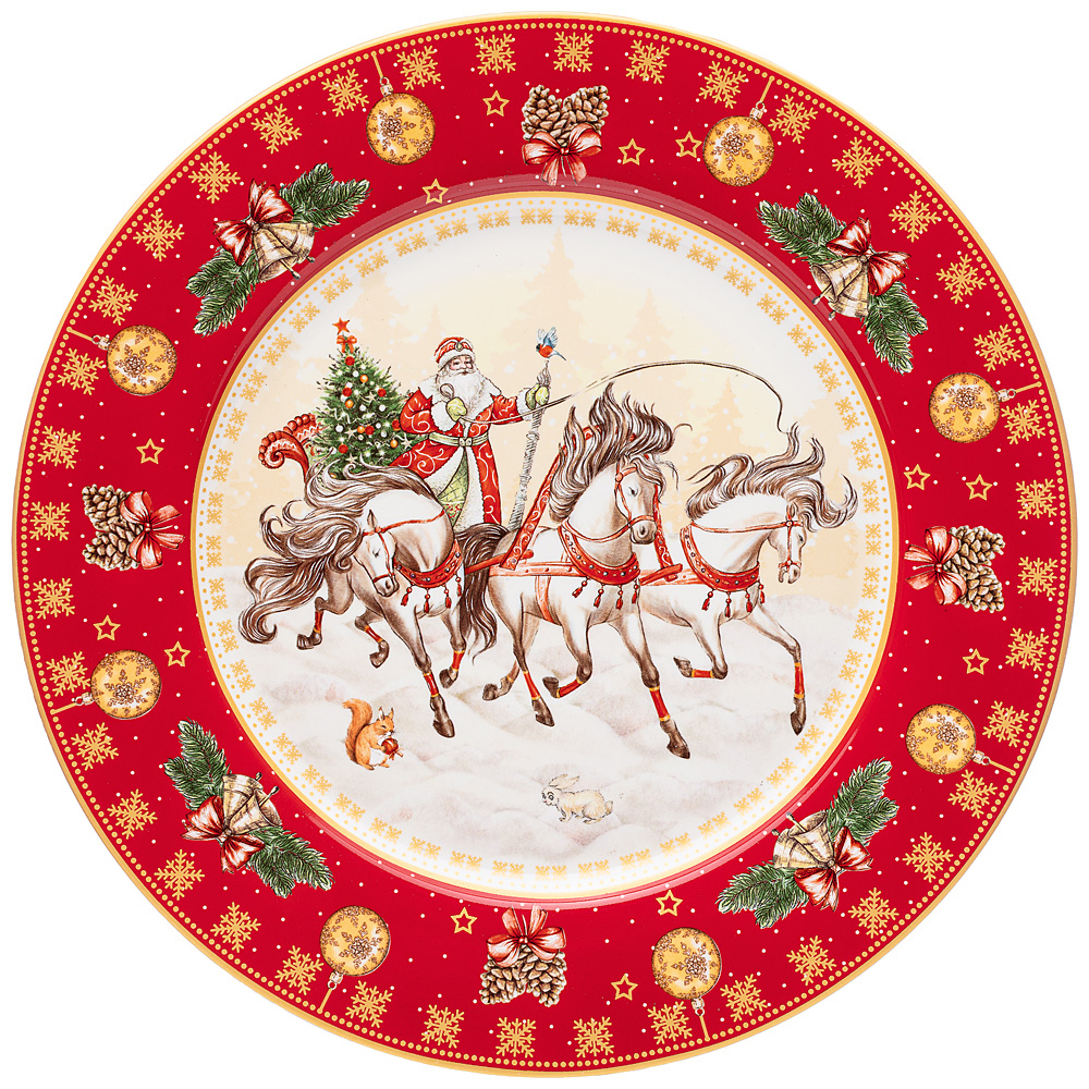  Happy New Year Troyka Red, 26 , , Lefard, , Merry Christmas