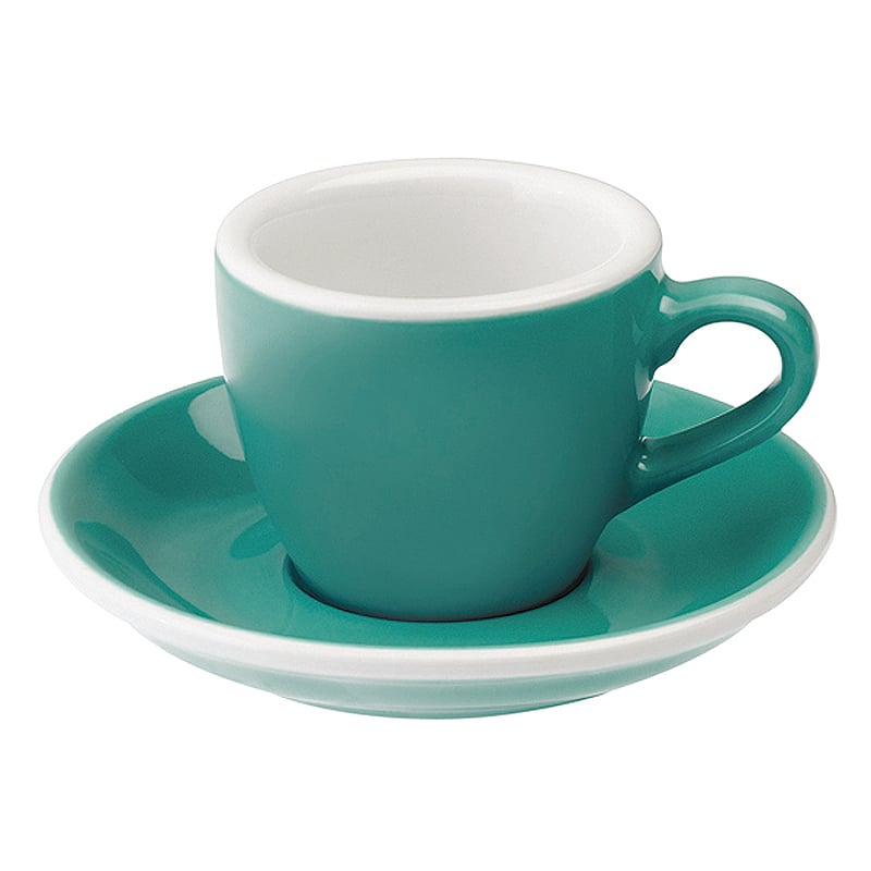   Egg Turquoise Espresso, 6,5 , 5,5 , 80 , , Loveramics, 