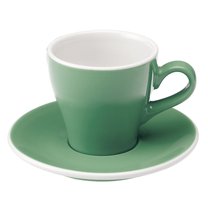    Tulip Green Cappuccino, 4 ., 8 , 7,5 , 180 , , Loveramics, 