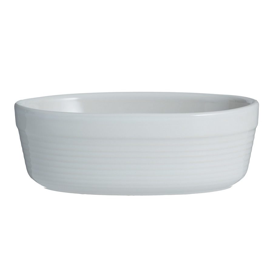    Mason white oval s, 17x11 , 6 , , Mason Cash, 