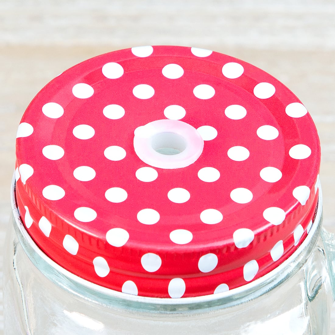    Red Dot, 7,5 , , Mason Jar, 