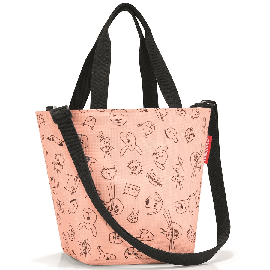   shopper xs cats and dogs rose, 3116 , , Reisenthel, 