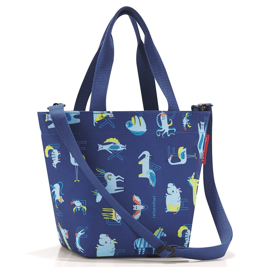   shopper xs Abc friends blue, 20x16 , 4 , 30 , , Reisenthel, 