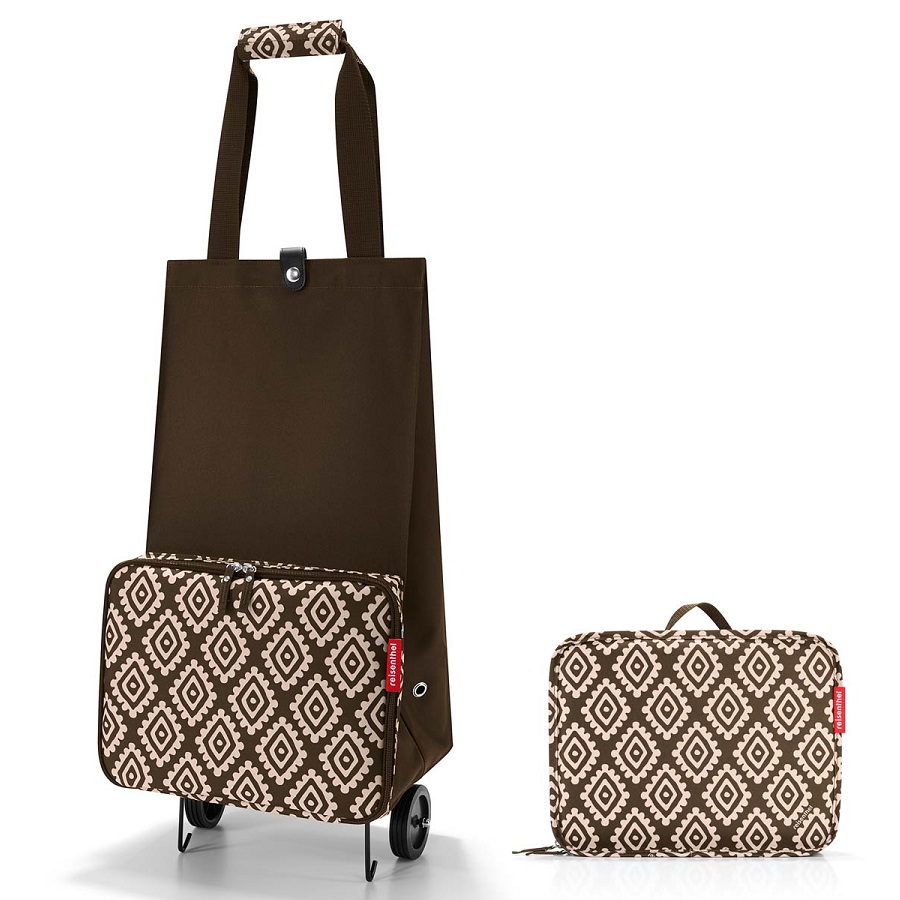    Foldabletrolley Diamonds mocha, Reisenthel, 