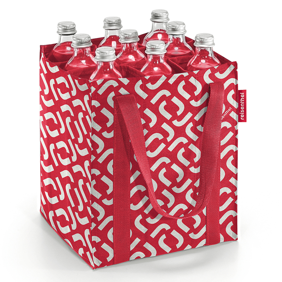 -   Bottlebag signature red, 25x25 , 27 , , Reisenthel, 