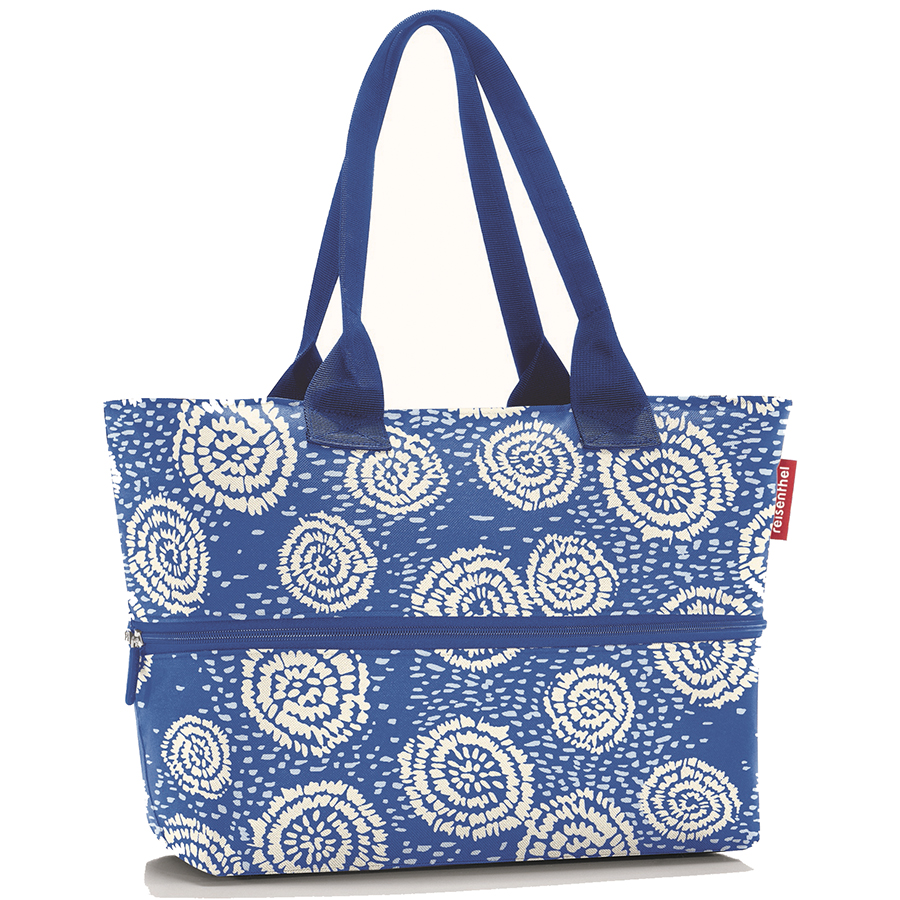  Shopper E1 Batik Strong Blue, 26x17 , 50 , 18 , , Reisenthel, 