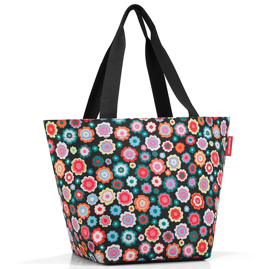  Shopper M Happy Flowers, 30x26 , 50 , 15 , , Reisenthel, 