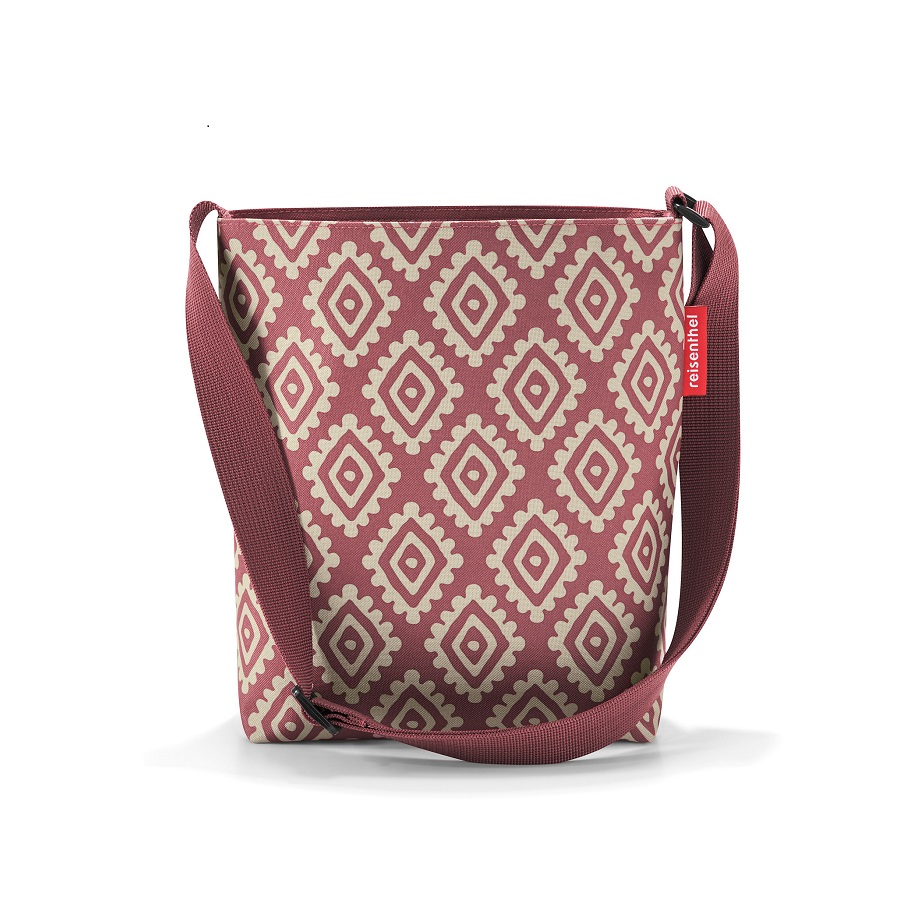  shoulderbag s Diamonds rouge, 30x10 , 30 , 4,7 , , Reisenthel, 