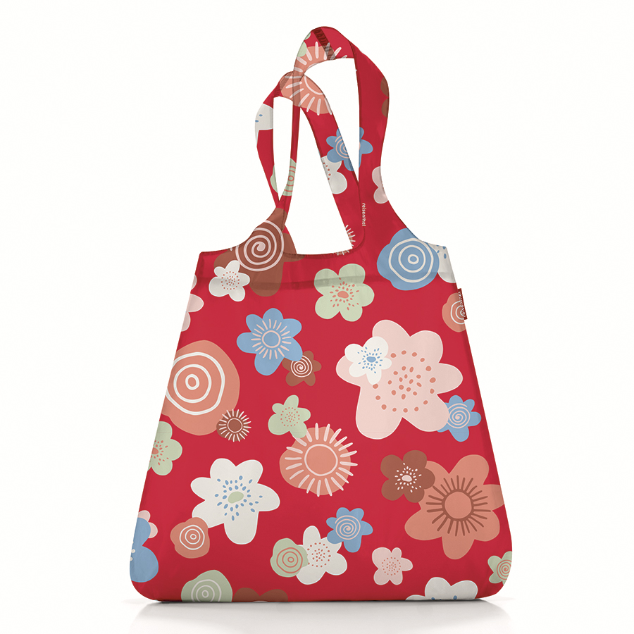   Mini maxi shopper flowers red, 4410 , 65 , 15 , , Reisenthel, 