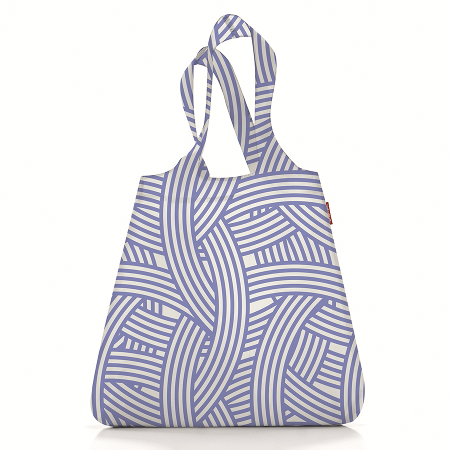   Mini Maxi Shopper Zebra Blue, 65 , 15 , , Reisenthel, 