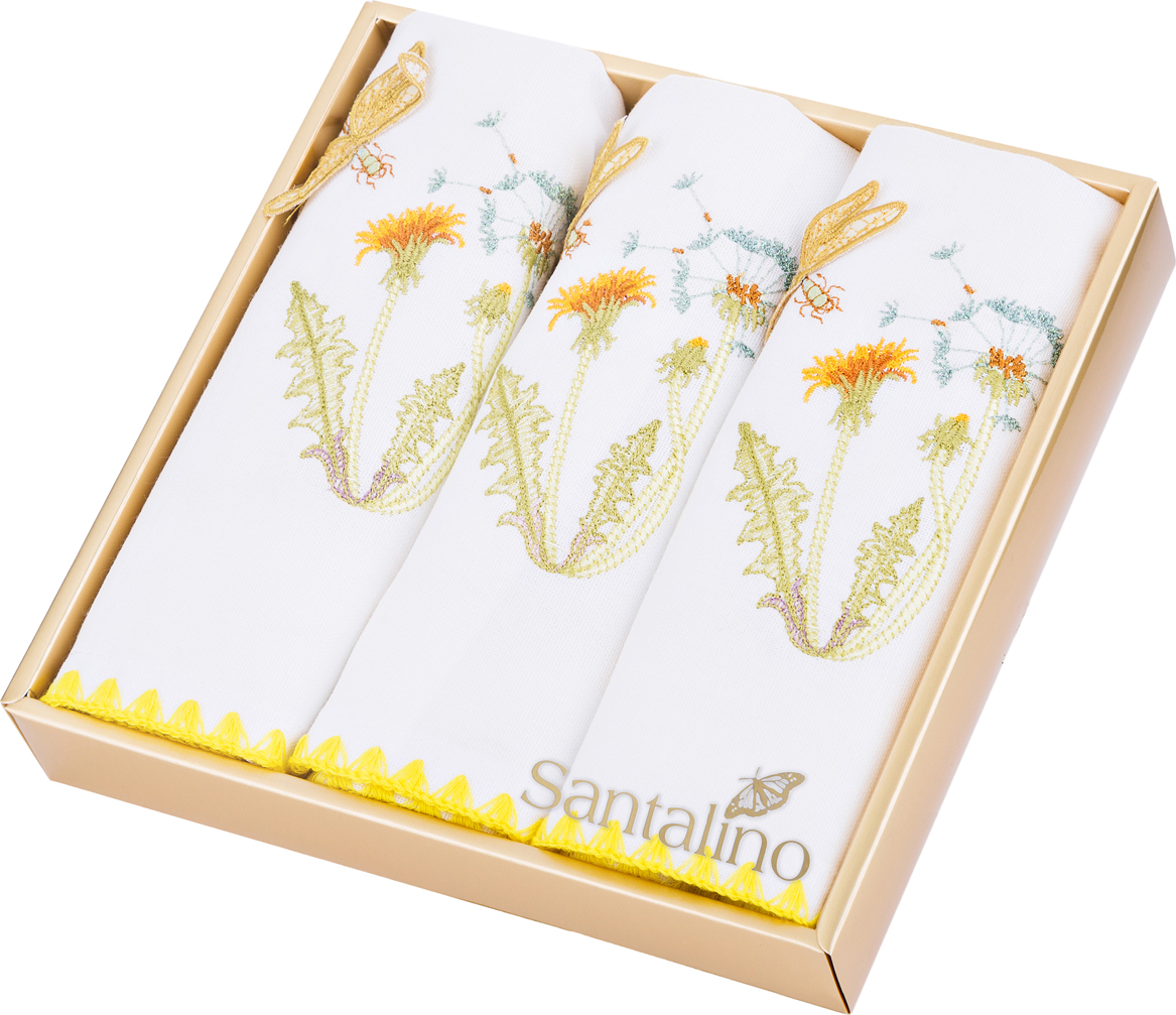   Dandelions, 3 ., 40x40 , , Santalino, 