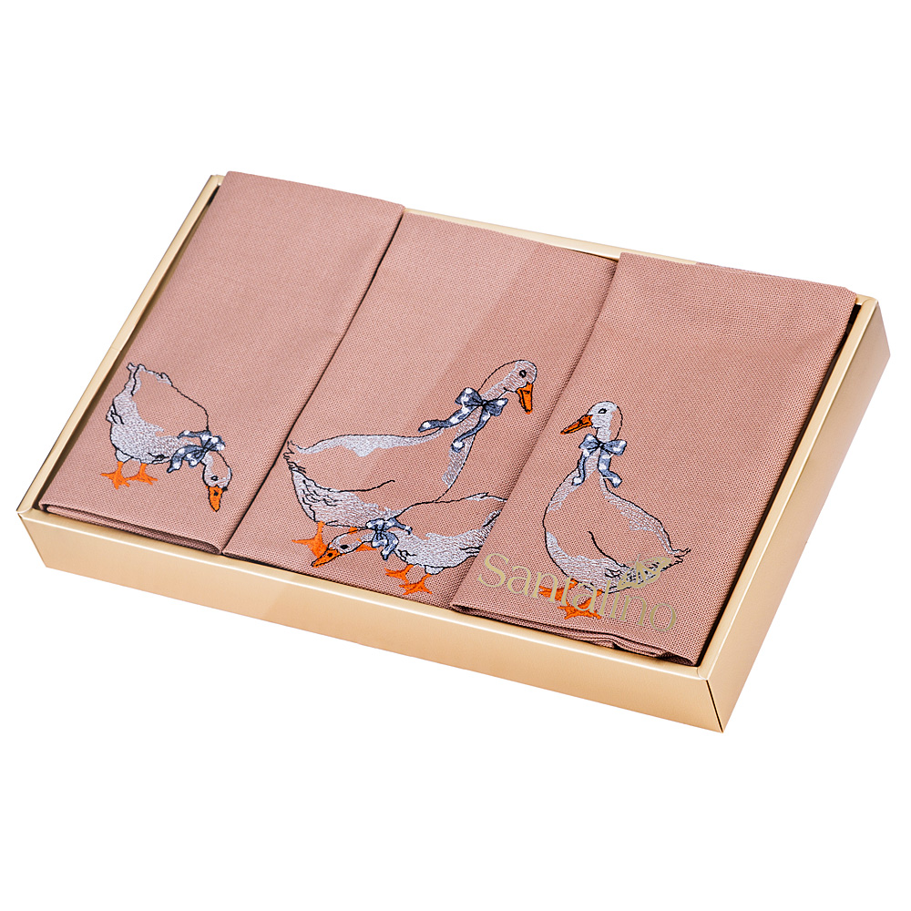   Geese mokko, 3 ., 40x40 , , Santalino, , Geese