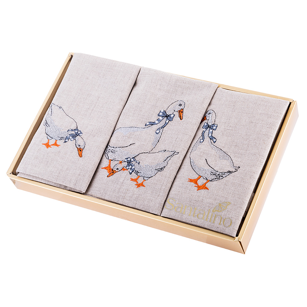   Geese grey, 3 ., 40x40 , ˸-50%, -50%, Santalino, , Geese