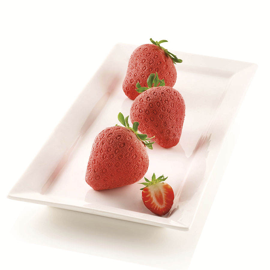     Fragole e Panna, 17,5x29,9 , 6,3 , , Silikomart, 