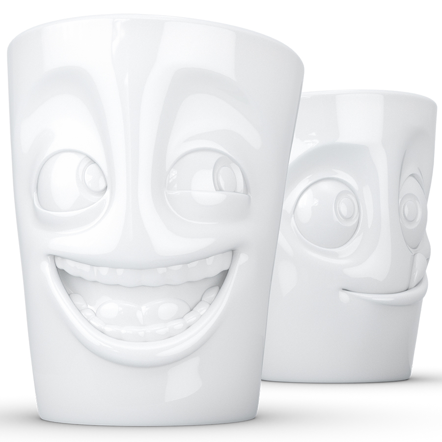   Tassen porcelain Joking&Tasty, 2 ., 9 , 11 , 350 , , Tassen, , 2 