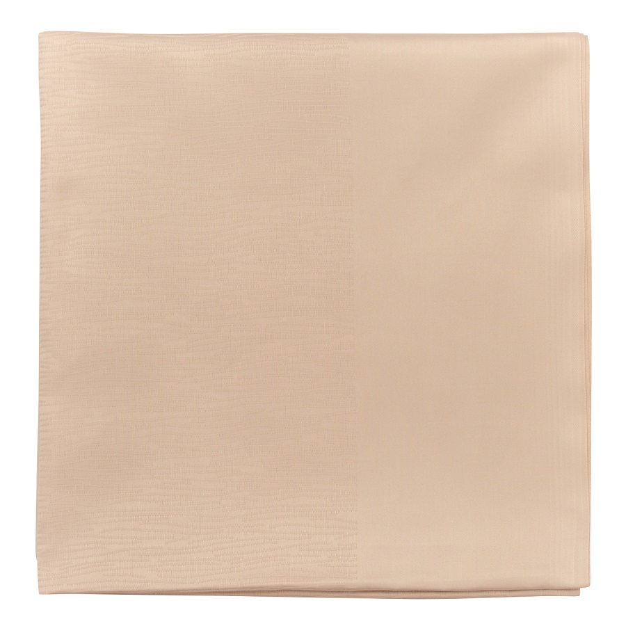 Скатерть Essential jacquard fancywork cotton beige 180, 180х180 см, Хлопок, Tkano, Россия