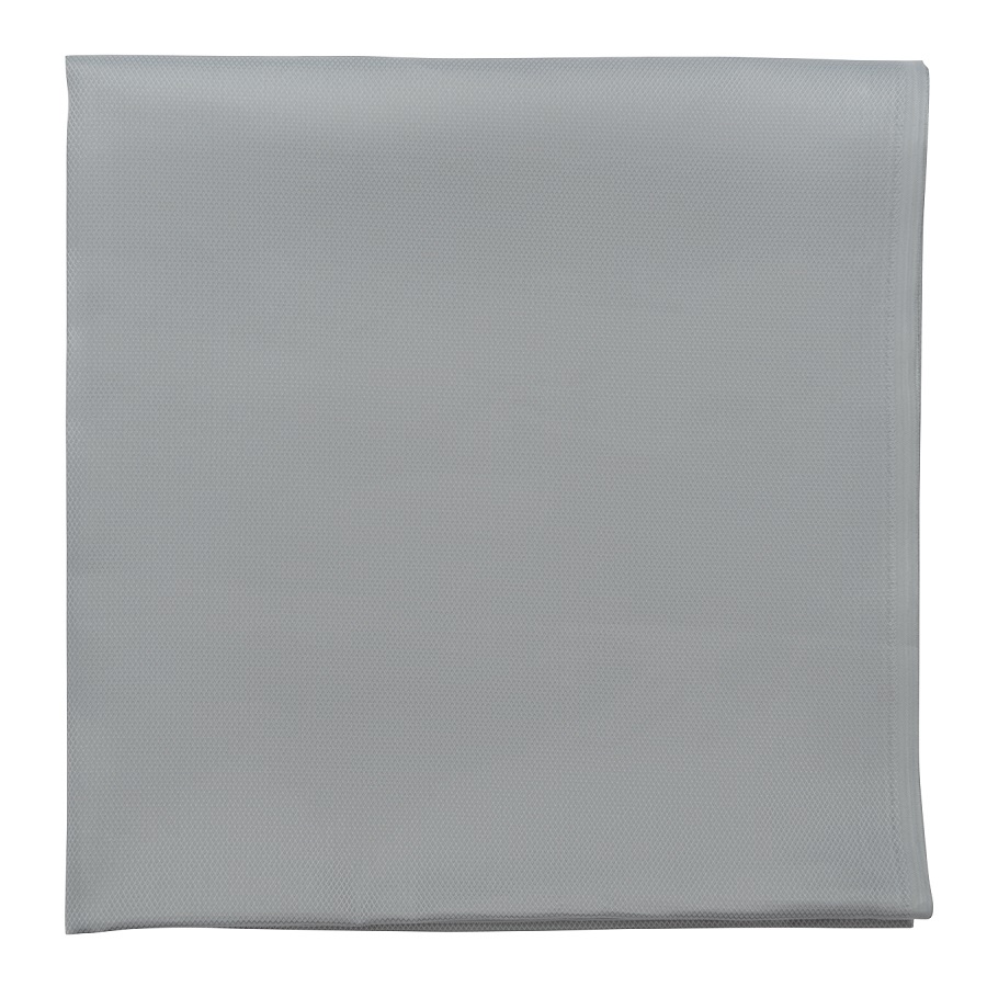 Скатерть Essential jacquard texture cotton gray 180, 180х180 см, Хлопок, Tkano, Россия