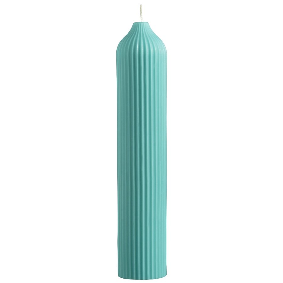  Edge candle turquoise 26, 5 , 26 , , , Tkano, 