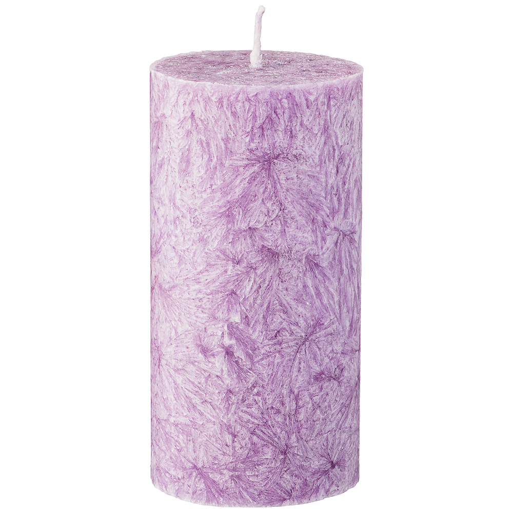   Stearin Column Lavender tall Violet, 6 , 12 , , Adpal, , 