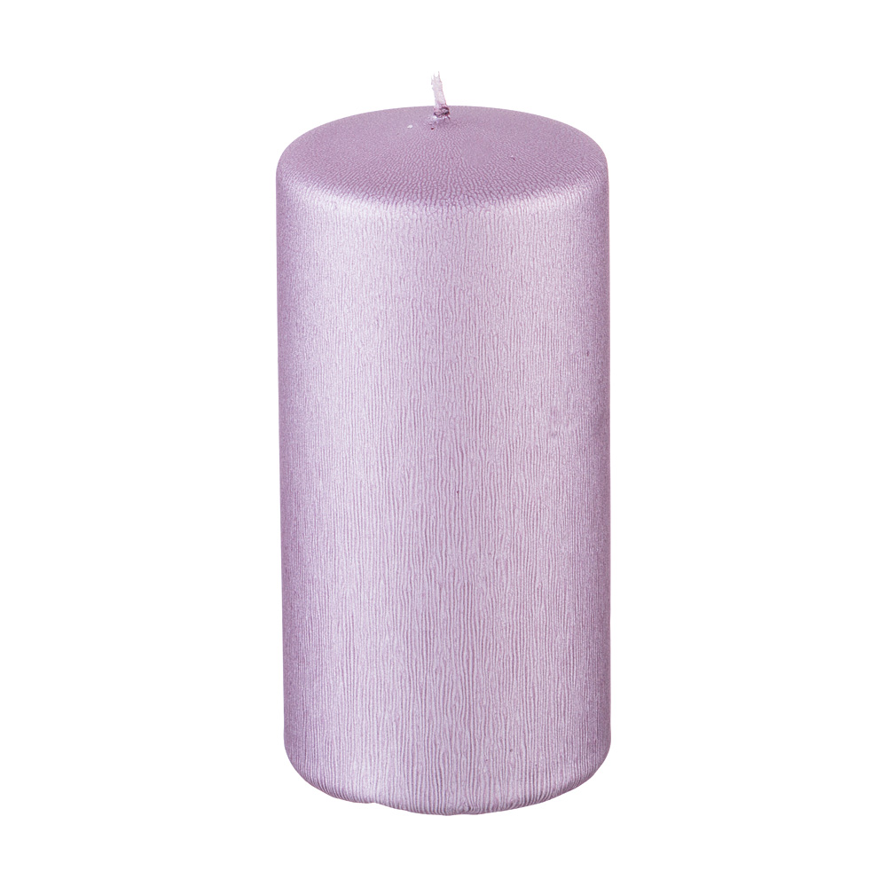Свеча Elegy Light Violet, 12 см., 6 см, 12 см, Парафин, Adpal, Польша