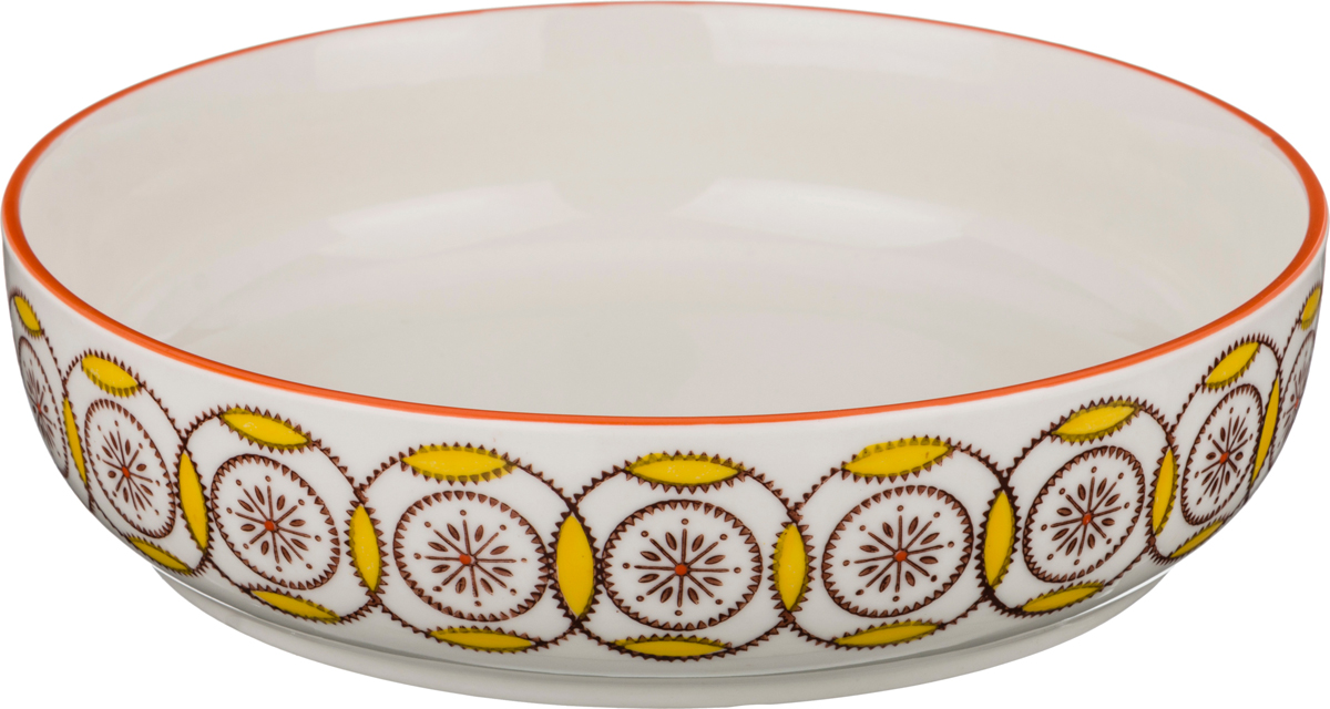  Round pattern yellow, 26 , 7 , , Agness, 