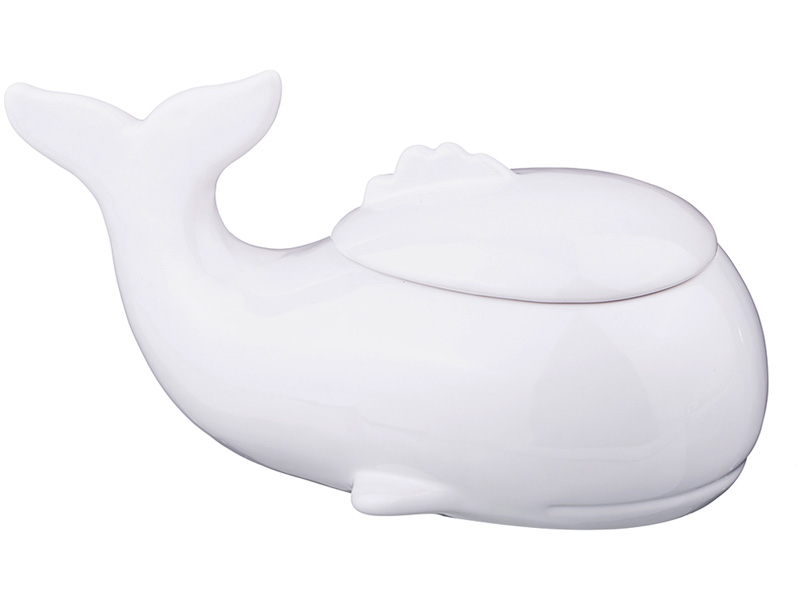 Блюдо для запекания White whale, 25x12 см, 13 см, Керамика, Agness, Китай