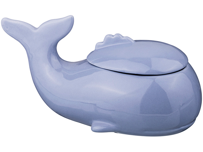 Блюдо для запекания Grey whale, 25x12 см, 13 см, Керамика, Agness, Китай