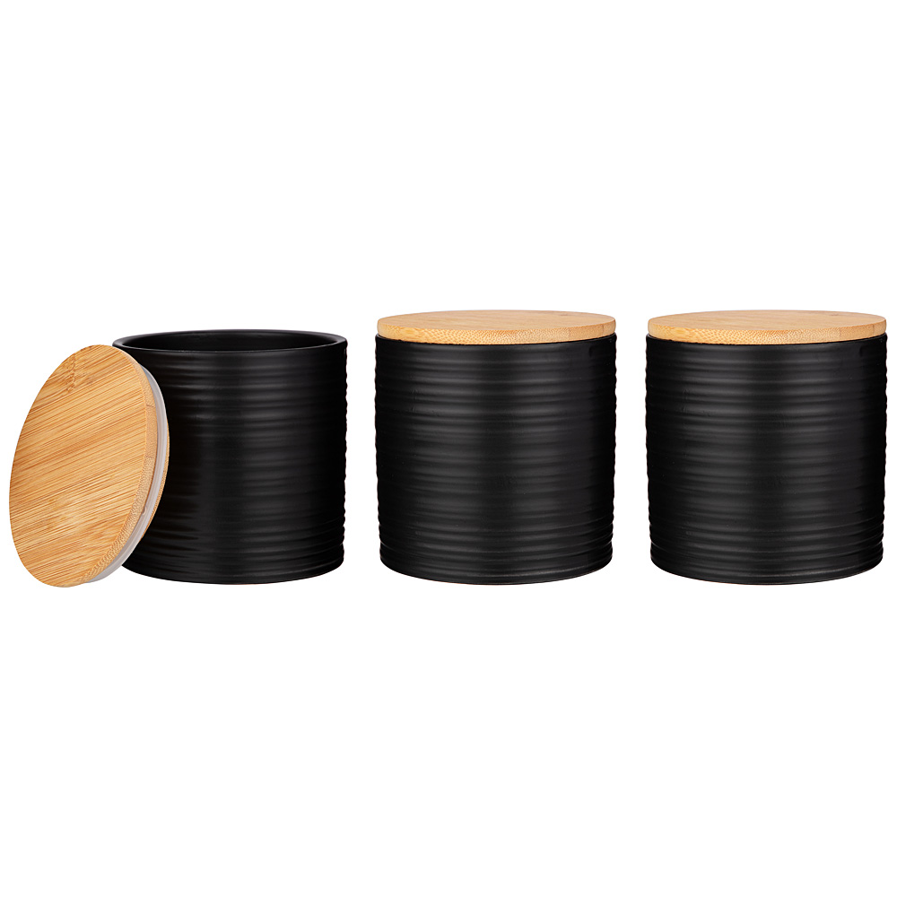     Bamboo ceramics Stripes black 430, 3 ., 11 , 10 , 430 , , , Agness, 