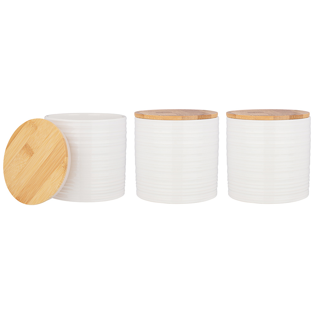     Bamboo ceramics Stripes white 430, 3 ., 11 , 10 , 430 , , , Agness, 