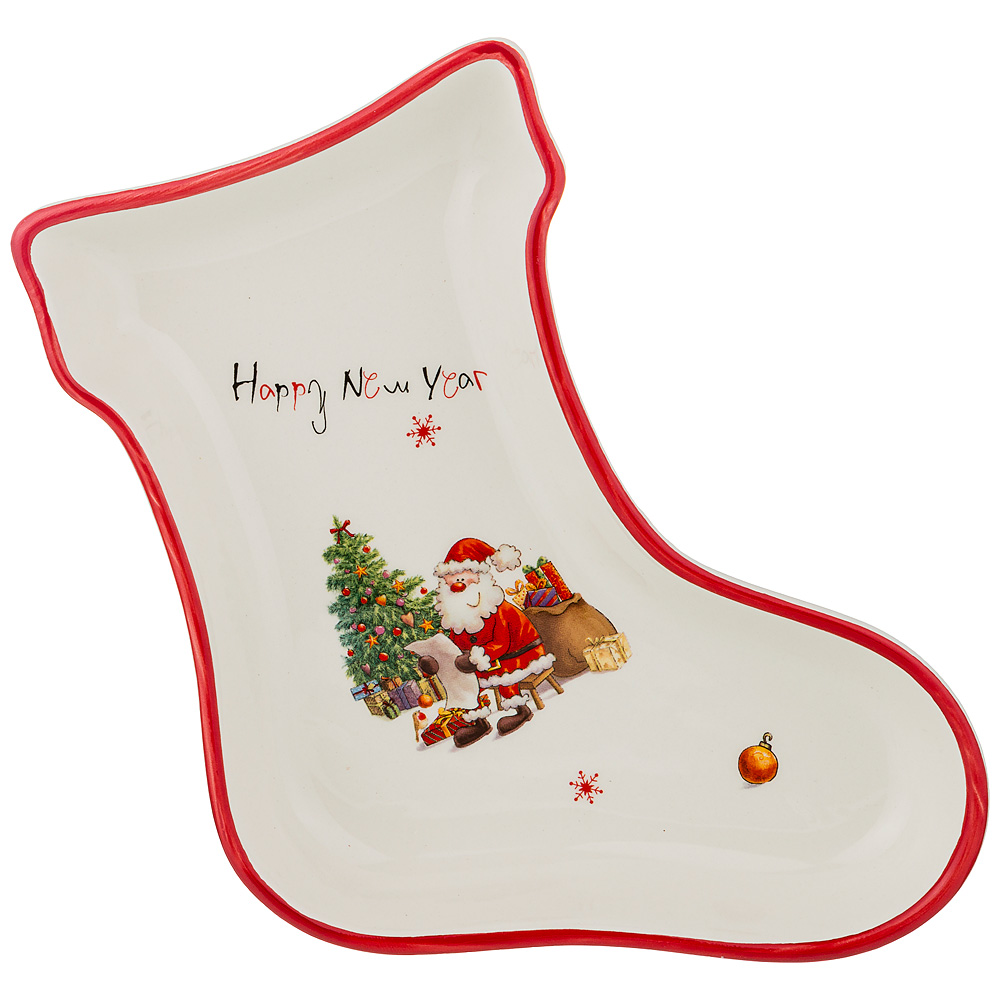   Happy Santa Sock 21