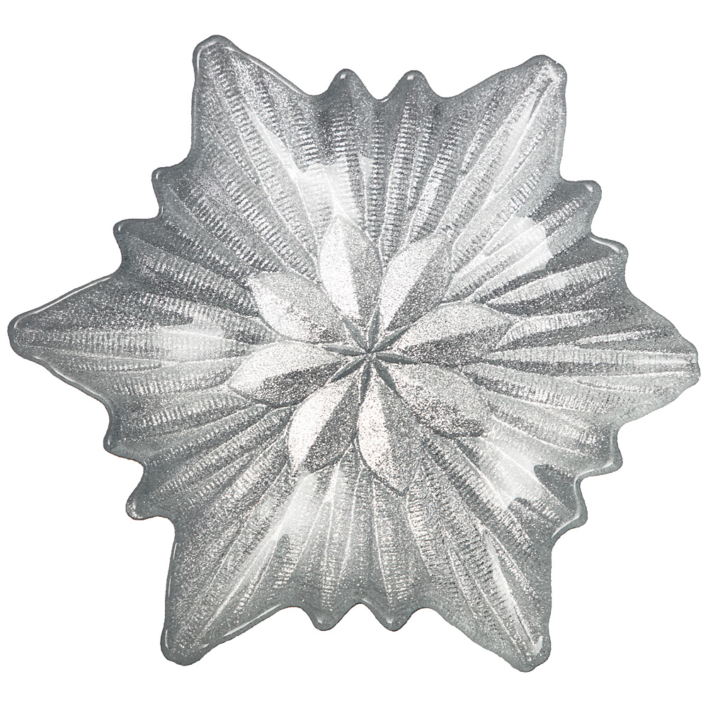  Glamor glass Snowflake silver 21, 21 , , 