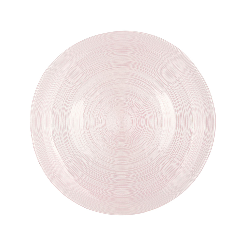 Тарелка десертная Beauty pink, 21 см, Стекло, Турция, Beauty glass